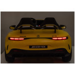 Elektrické autíčko Mercedes GT63 AMG - LCD, žlté